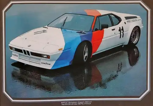 BMW 635 - 733 Modellprogramm 1976  "Meinungs-Bilder" Automobil-Prospektmappe (9830)