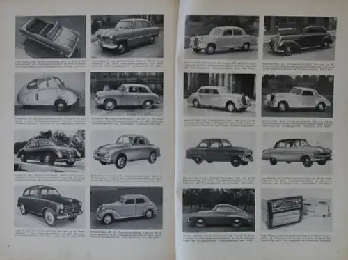 Szenasy "Automobile 1954 - Typentafeln, Preise, Bilder" Automobil-Jahrbuch  1954 (1099)