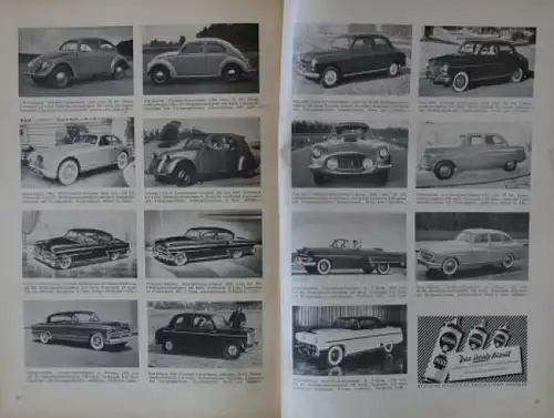 Szenasy "Automobile 1954 - Typentafeln, Preise, Bilder" Automobil-Jahrbuch  1954 (1099)