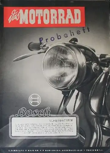 "Das Motorrad" Motorrad-Zeitschrift 1949 (1110)