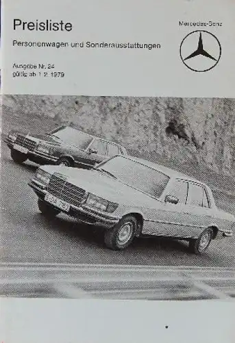 Mercedes-Benz 600 Modellprogramm 1965 Automobilprospekt (1226)