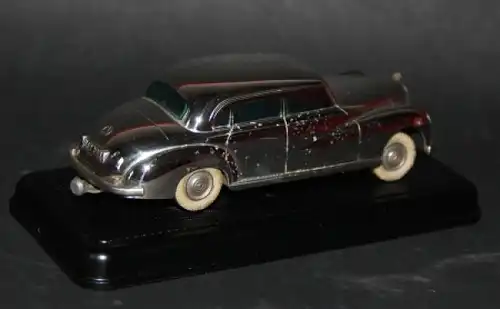 Prämeta Mercedes-Benz 300 Adenauer 1955 Druckgussmodell mit Originalplatte (1305)