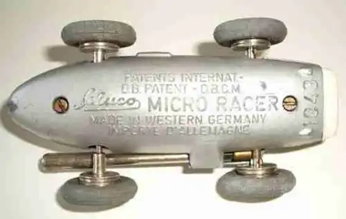 Schuco Micro-Racer Mercedes-Benz 1965 Metallmodell mit Friktionsantrieb in Originalbox (1371)