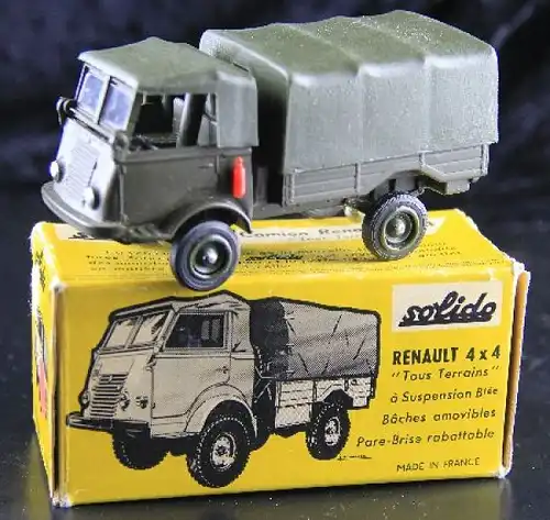 Solido Renault 4x4 Allrad-Truck1970 Metallmodell in Originalbox (1392)