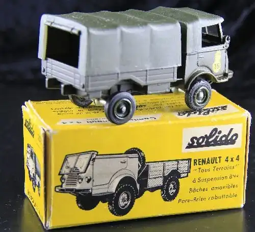 Solido Renault 4x4 Allrad-Truck1970 Metallmodell in Originalbox (1392)