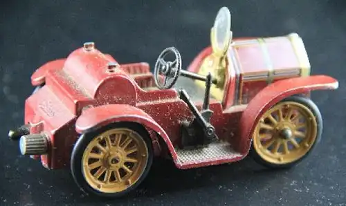 Schuco Micro-Racer Mercer 35 J 1913 Metallmodell mit Frictionsantrieb (1574)