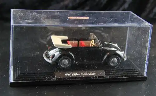 Wiking Volkswagen Käfer Cabriolet 1970 Plastikmodell in Originalbox (1704)