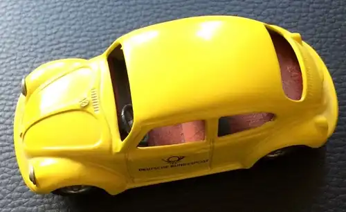 CKO Kellermann Volkswagen Käfer "Deutsche Bundespost" 1970 Blechmodell mit Friktionsantrieb (1852)
