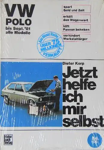 Korp "Volkswagen Polo - Jetzt helfe ich mir selbst" 1981 Reparatur-Handbuch Band 56 (1946)