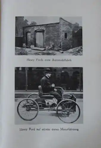 Saager "Henry Ford - Werden und Wirken" Ford-Biographie 1922 (2113)