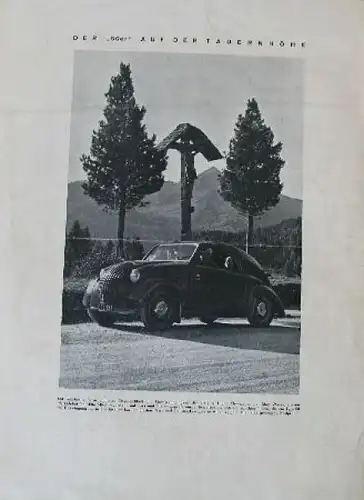 "Europa Motor - Internationales Blatt der guten Gesellschaft" Auto-Magazin 1936 (2119)