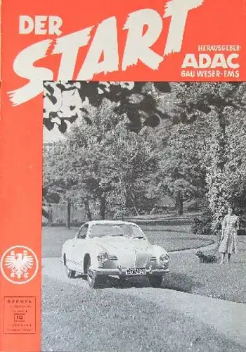 ADAC "Der Start - Gau Weser-Ems" Automobil-Magazin 1955 (2211)