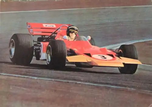 Motorrennsport 1970 sechs Rennfahrer Hruby Postkarten (2375)