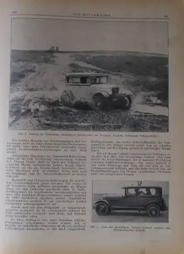 "Der Motorwagen" Automobiltechnische Zeitschrift 1928 fünf Ausgaben (2395)