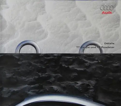 Audi TT Coupe Roadster Modellprogramm 2003 Automobilprospekt-Mappe (2415)