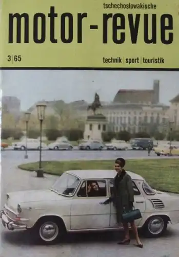 "Tschechoslowakische Motor Revue" Automobil-Zeitschrift 1965 (2531)