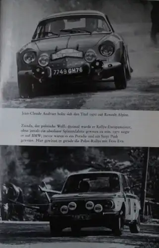 Rausch "Rallyes - Vom Fahren, Franzen und Frisieren" 1973 Rallye-Jahrbuch (2537)