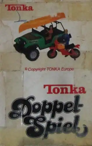 Carta Mundi "Tonka Doppelspiel" 1990 Kartenspiel (2578)