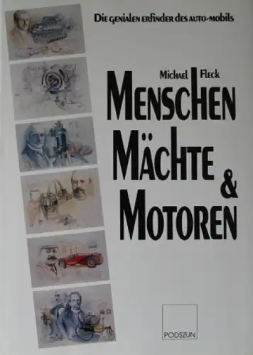 Fleck "Menschen, Mächte und Motoren" Automobil-Historie 1993 (2605)