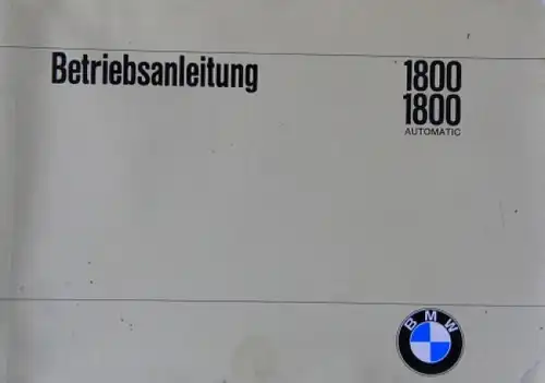 BMW 1800 Automatic 1969 Betriebsanleitung (2754)