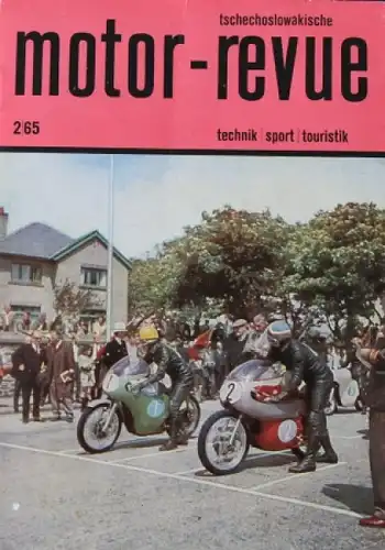 "Tschechoslowakische Motor Revue" Automobil-Zeitschrift 1965 (2783)