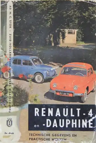 Renault 4 CV und Dauphine 1958 Betriebsanleitung (2867)