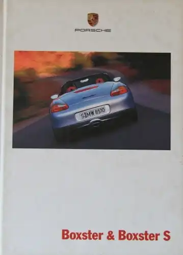 Porsche Boxster Modellprogramm 1999 Automobilprospekt (2870)