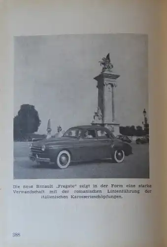 "Das organische Automobil" Internationales Automobil-Jahrbuch 1952 (2871)