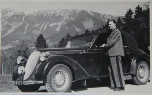 Steyr 200 Cabriolet 1939 Originalfoto (2943)