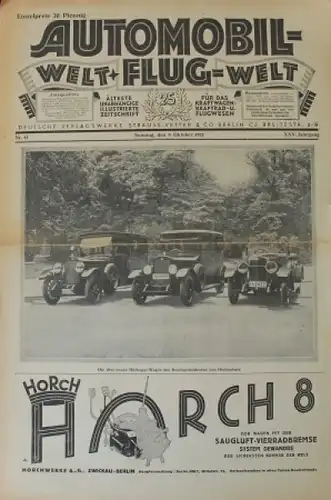 "Automobil- und Flugwelt" Verkehrs-Zeitschrift 1927 (3173)