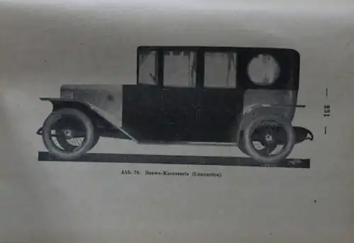 Thebis "Auto-Handbuch" Fahrzeugtechnik 1924 Band V (3298)