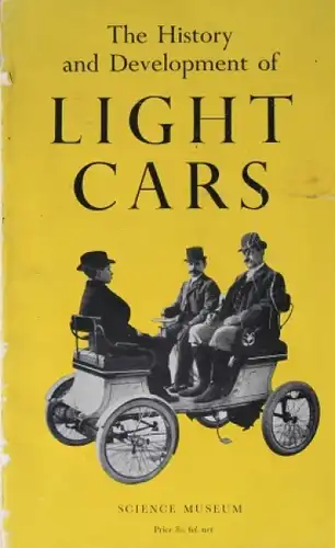 Caunter "The history and development of light cars" Kleinwagen-Historie 1957 (3303)