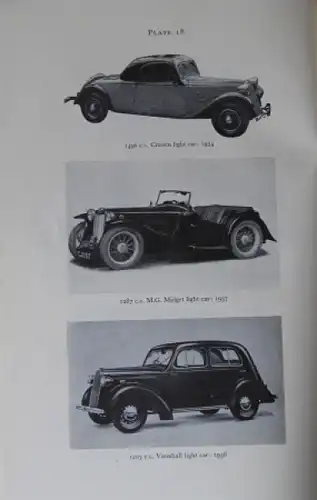 Caunter "The history and development of light cars" Kleinwagen-Historie 1957 (3303)