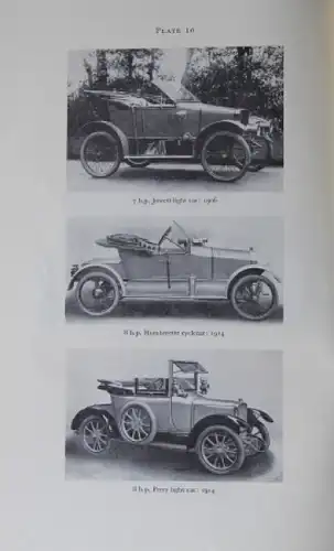 Caunter "The history and development of light cars" Kleinwagen-Historie 1957 (3303)