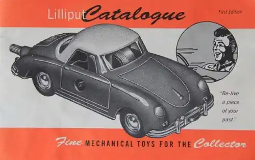 Schuco "Liliput Catalogue - Fine mechanical toys" 1958 Spielzeugkatalog (3325)