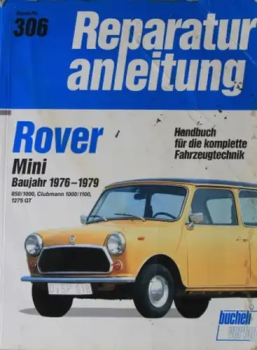 Bucheli "Mini Rover 1976-79" Reparaturanleitung Band 305 (3545)