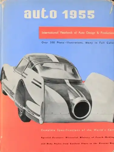 Ruffia "Auto 1955 - Internationales Jahrbuch des Kraftwagens" Automobil-Jahrbuch 1955 (9131)