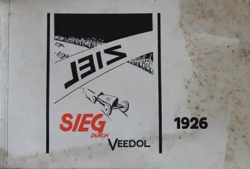 Veedol 1926 "Sieg durch Veedol" Motorrennsport-Historie (3932)