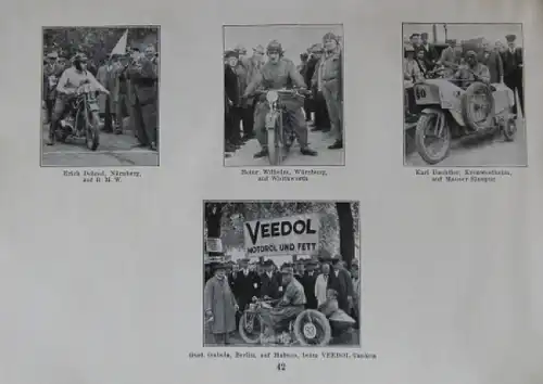 Veedol 1926 "Sieg durch Veedol" Motorrennsport-Historie (3932)