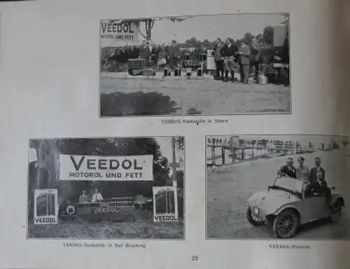 Veedol 1926 "Sieg durch Veedol" Motorrennsport-Historie (3932)