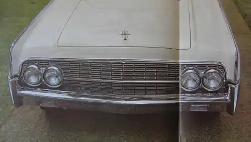 Lincoln Continental Modellprogramm 1962 Automobilprospekt (3946)