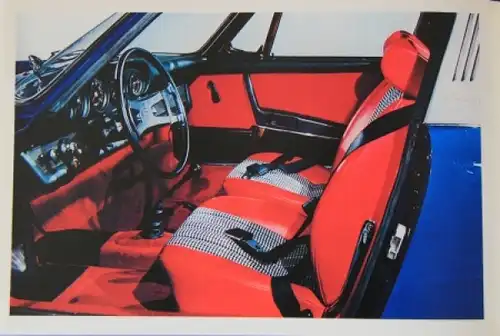 Porsche Modellprogramm 1968 "Fact Book" Automobilprospekt (3959)