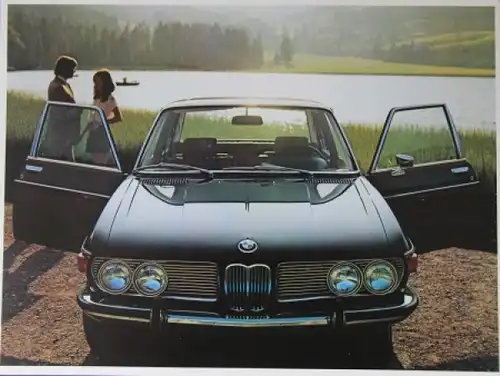 BMW Bavaria Modellprogramm 1969 Automobilprospekt (3977)