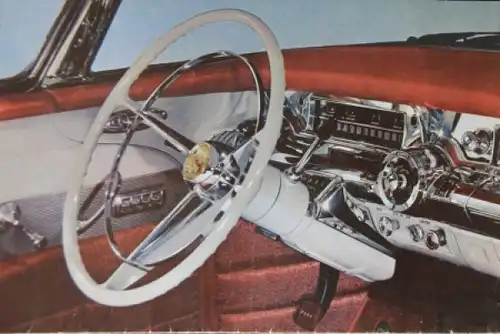 Buick Roadmaster Modellprogramm 1957 Automobilprospekt (3987)