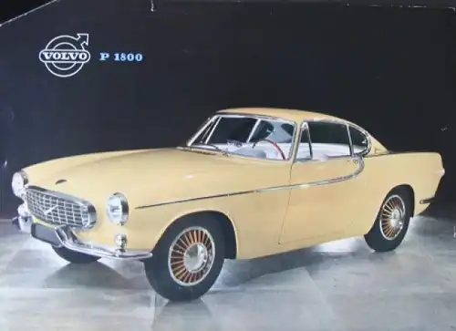 Volvo P 1800 Modellprogramm 1960 Automobilprospekt (4118)