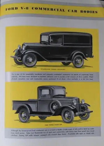 Ford Lastwagen Modellprogramm 1932 "Helpful hints on hauling" Lastwagenprospekt (4153)