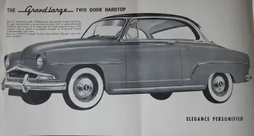 Simca Aronde Modellprogramm 1957 Automobilprospekt (4167)
