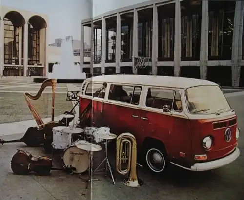 Volkswagen Modellprogramm 1973 "More than a beetle" Automobilprospekt (4225)