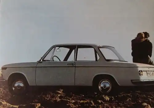 BMW 1600 Modellprogramm 1966 Automobilprospekt (4242)