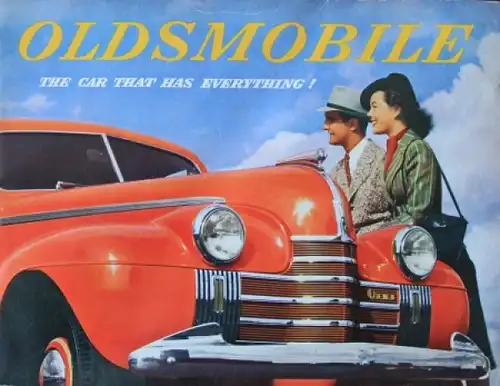 Oldsmobile Serie 60 Modellprogramm 1939 Automobilprospekt (4250)